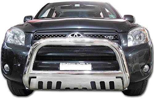 Wynntech New Design Wide Front Bull Bar With Skid Plate Stainless Steel for 2015-2016 Toyota Rav4
