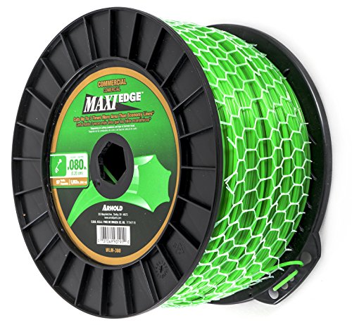 Arnold Maxi-Edge .080-Inch x 1,152-Foot Commercial Grade String Trimmer Line