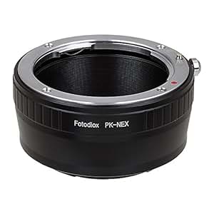 Fotodiox Lens Mount Adapter, Pentax K (PK) Lens to Sony