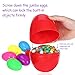Unomor 12 Pack Jumbo Plastic Easter Eggs Bright Assorted Colors for Filling Treats, Easter Theme Party Favor, Easter Eggs Hunt, Basket Stuffers Fillers, Classroom Prize Supplies, 6 Color, 6 x 4 Inch