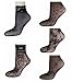 lifevv Womens Sheer Ankle Fishnet Socks Sheer Women Dress Socks(5 Pairs) (Style 1)