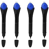 5 Second Fix, JahyShow (4 Packs) UV Light Repair Fix Pen Tool Liquid Plastic Glue Welding Compound Kit As Seen On TV