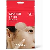 COSRX Master Patch Intensive, Oval-Shaped Pimple Patches (90 Counts) | Hydrocolloid Pimple Stickers with Tea Tree Oil &amp; Salicylic Acidm, Quick &amp; Easy Blemish, Zit Spot Treatment, Korean Skin care