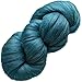 Living Dreams Yarn ELEGANCE Super Bulky MERINO SILK for Needle Knitting and Crochet. Luxuriously Soft Pencil Roving Yarn for Cozy Chunky Knits. Sapphire