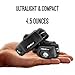 Foxelli USB Rechargeable Headlamp Flashlight - 100 Hours of Constant Light on a Single Charge, Ultra Bright, Waterproof, Impact Resistant, Lightweight & Comfortable, Two Mini USB Charging Cables Incl.