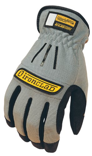 Ironclad 0700GRGGU-S WorkForce Gloves - Gray, Small