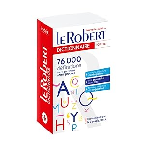 Dictionnaire Le Robert Poche