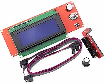 HESAI 3D Printer Kit Smart Parts RAMPS 1.4 Controller Control Panel LCD 2004 Module Display Monitor Motherboard Blue Screen