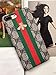 iPhone7/8 Plus --US Fast Deliver Guarantee FBA-- Luxury PU Leather x Embroidery Style Case Cover for Apple iPhone 7 Plus iPhone 8 Plus Only (Stripe Small Bee)