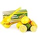 Fresh Food Ware Premium Lemon Squeezer - Manual Citrus Juicer Press - Squeeze Lemon Lime Orange and Extract All Fruit Juice - Easily Clean Aluminum Metal for Heavy Duty Handheld Use - Dishwasher Safe
