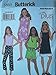 BUTTERICK PATTERNS B3860 Girls'/Girls' Plus Top, Dress, Shorts & Pants, Size 7-8-10-12-14