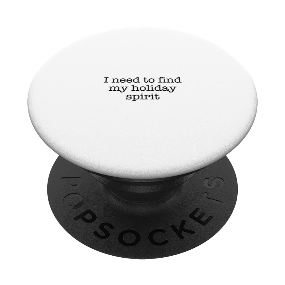 I need to find my holiday spirit PopSockets Swappable PopGrip — image 1