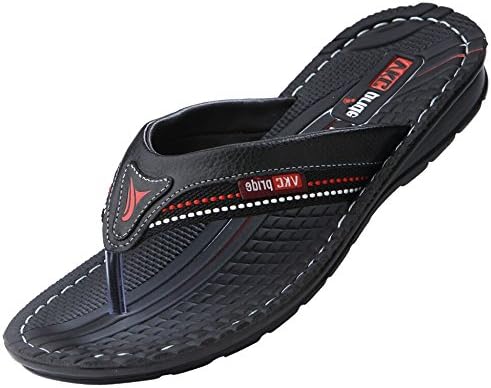 VKC Pride Men's Synthetic Leather Slippers