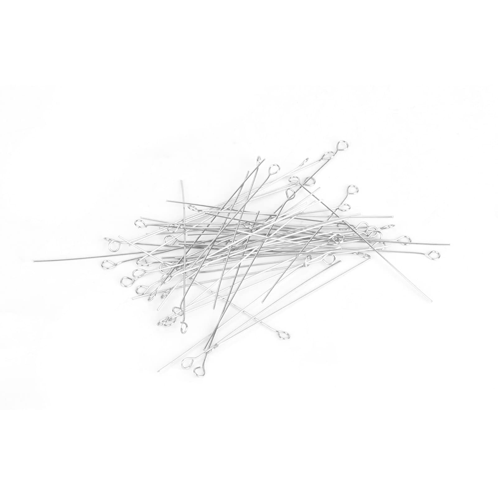 50Pcs/Box Laboratory Inoculation Loop Nickel-Chromium Wire (2mm)