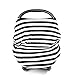 Nursing Breastfeeding Cover Scarf - Baby car seat Canopy Multi-Use Stretchy, BONUS Pillow case and eBook, carseat covers Universal Fit Best Baby Shower Gift