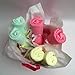 Bamboo Baby Washcloths 6-Pack Set Organic Soft Large Durable Absorbent Wipes