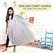 2-Sizes In-1 XXL Expandable Child’s Stuffed Animal Storage Bean Bag Chair: Smart Wallaby Zippered Pouf for Soft Toys, Clothes, Blankets, Etc in 4 Stylish Designs