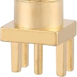 zalati 10 Pcs SMA Female Jack Connector PCB Mount Adapter 50 Ohm RF Connector view 6