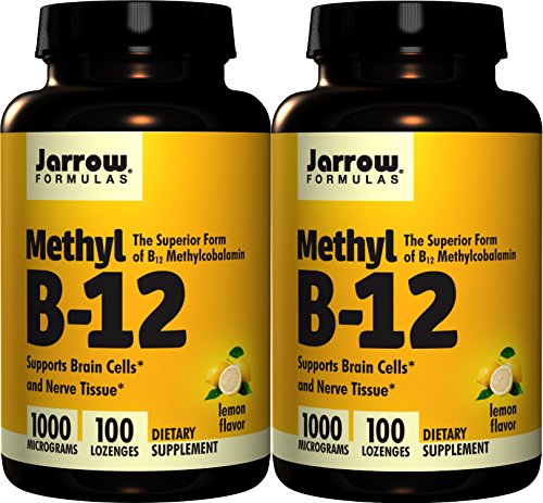 Jarrow Formulas Methyl B-12 - Lemon 100 Loznges (2 Pack) Jarrow Formulas Methyl B-12 - Lemon 100 Loznges (2 Pack)