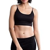 Spaghetti Strap Cami Layering Tee | Silky Soft Reversible Fit | Demi Crop Top for Women & Teens | XS-3X | HALFTEE