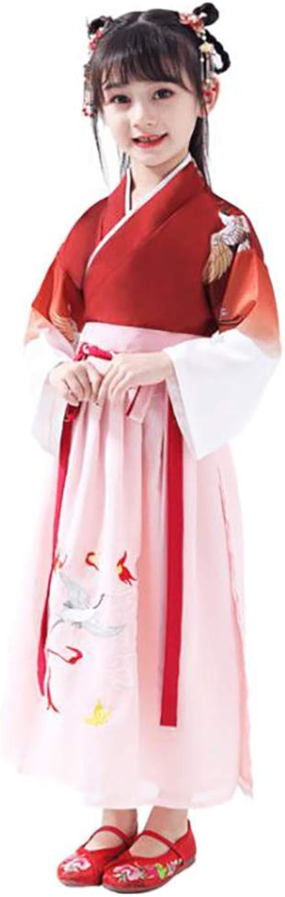 Amazon Suaiartcole 子供服 ワンピース ガールズ ワンピース 子供 ツル タンチョウ ドレス 女の子 漢服 唐装 刺繍 花柄 スカート 髪飾り付き ダンス衣装 写真撮影 スカート 通販 Amazon Suaiartcole 子供服 ワンピース ガールズ ワンピース 子供 ツル タンチョウ ドレス 女の子 漢服 唐装 刺繍 花柄 スカート 髪飾り付き ダンス衣装 写真撮影 スカート 通販