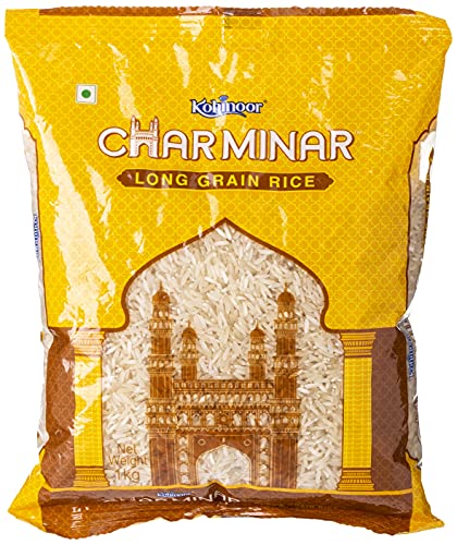 Kohinoor Charminar Long Grain Rice, 1 kg Pack