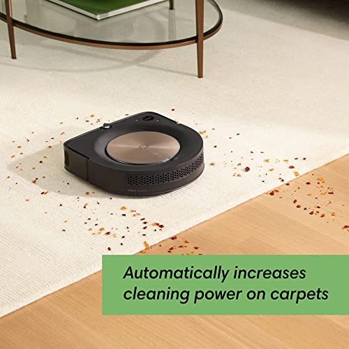 iRobot Roomba s9+ Self Emptying Robot Vacuum - Self-Empty for 60 Days, Detects & Cleans Around Objects in Your Home, Smart Mapping, Powerful Suction, Corner & Edge Cleaning - View 14
