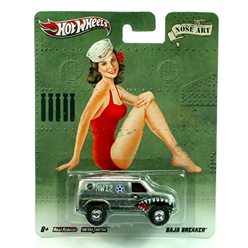 BAJA BREAKER NOSE ART Hot Wheels 2011 Nostalgia Series 1:64 Scale Die-Cast Vehicle