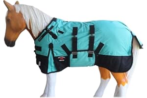 CHALLENGER 58" 1200D Miniature Weanling Donkey Foal Pony Horse Winter Blanket 51936B