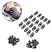 Walfront 20 Sets Metal Boot Hooks Lace Fittings with ivets for Camp Hike Climbing Repair Leather Boot Shoes Repair Buckle