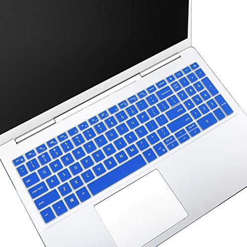 Amazon Com Keyboard Cover For 2021 2020 15 6 Dell Inspiron 15 5000 5501 5502 5505 5508 5584 5593 5593 5598 Dell Inspiron 15 7000 7501 7506 7590 7591 7706 Dell Vostro 15 7590 7591 7500 Us Keyboard Skin Blue Computers Accessories