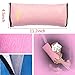 Auto Seat Belt Pillow Car Safety Belt Protect, Shoulder Pad, Adjust Vehicle Seat Belt Cushion For Kids, Pink
