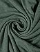 H2H Men's Casual Slim Fit Comfort Soft 3/4 Sleeve Henley Tee DarkGreen US L/Asia XL (CMTTS0205)