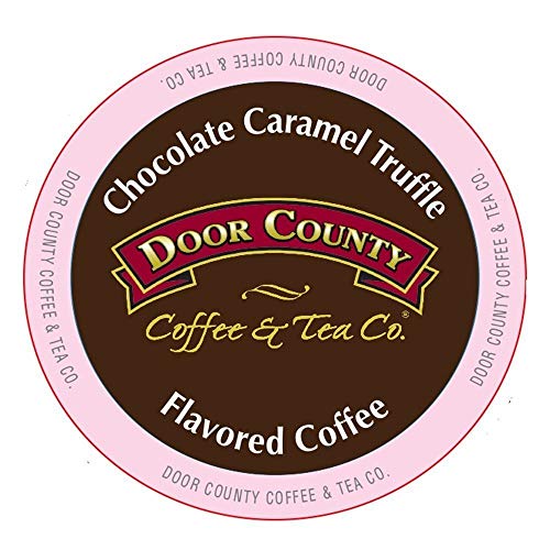 Door County Coffee, Single-Serve Cups for Keurig Brewers, Chocolate Caramel Truffle, 36 Count - Thumbnail 2