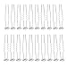 Rbenxia Bridal Wedding Crystal Hair Pins Bridal Prom Clips Pack of 20pcs White