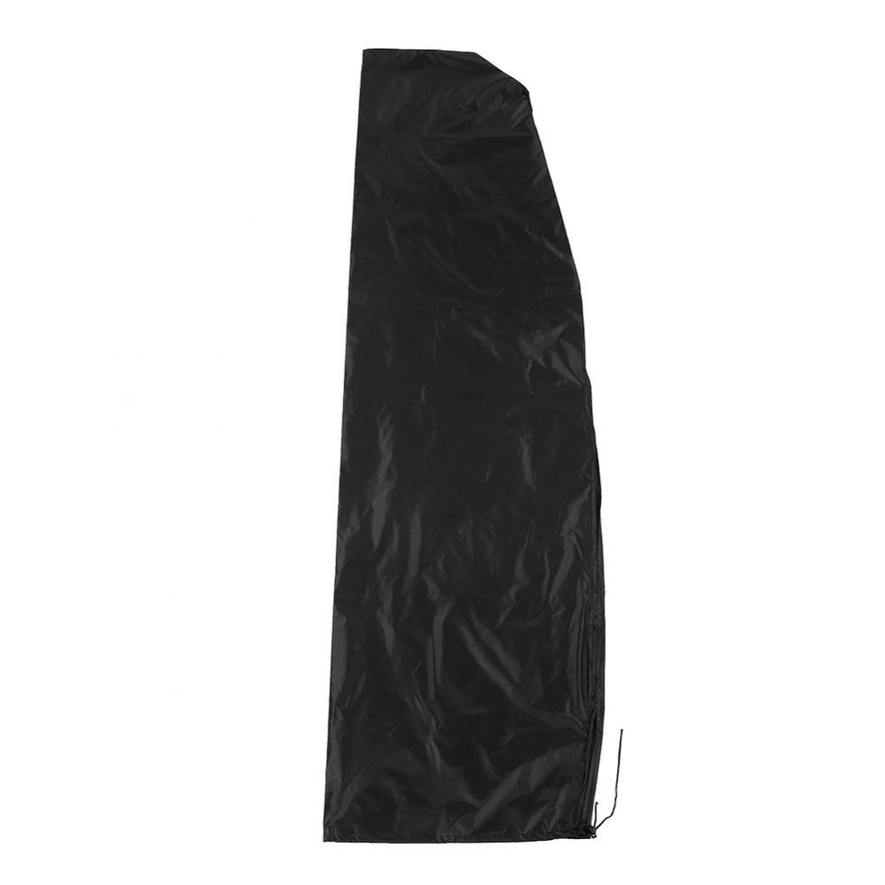 Fdit Dustproof Waterproof Umbrella Cover Offset Protective Parasol for Patio And Garden Zipped 205Cm57 * 48 * 25Cm