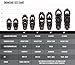 Lucky Bums Youth Snowshoes with Trekking Poles 22