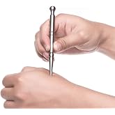 FeelFree Sport Manual Acupuncture Pen, Acupressure Pen &amp; Fascia Stick | Stainless steel massage tool with dual heads for trigger points