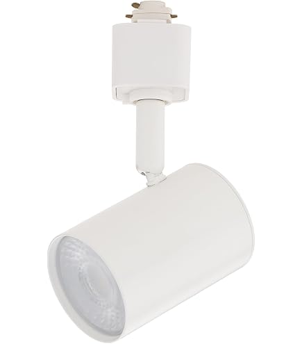 WAC Lighting TK-763 Line Voltage Track Head – Black Finish, L Track, 350° Rotation, PAR20 Compatible