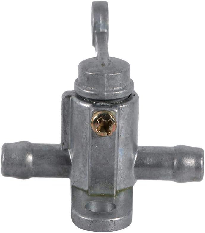 Fuel Switch, 8mm 5/16 Inline Fuel Tap Aluminum In-Line Motorcycle Fuel Tap to Protect Motorbike Tank
