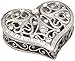 Fashioncraft Exquisite Heart Shaped Curio Box