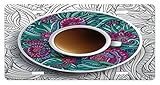 Coffee License Plate by Ambesonne, Coffee Drink