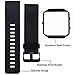 Austrake For Fitbit Blaze Bands for Men Large, Replacement Fitbit Blaze Bands for Men for Fitbit Blaze Watch Accessory With Metal Frame