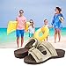 Women's Orthotic Slides Sandal with Arch Support for Plantar Fasciitis, Flat Feet, Foot Pain Relief, Lightweight, Shock Absorbing & Slip-resistant Adjustable Straps Supportive Beach Sandal Slippers