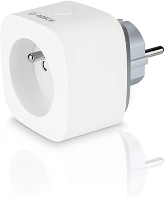 Smart Home - Prise Wi-Fi avec fonction Application (design compact, extension du signal radio, compatible avec Alexa, Google Assistant et Apple HomeKit), Version pour la France
