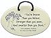 Mountain Meadows Pottery You're Braver Than You Believe, Stronger Than You Seem, and Smarter Than You Think. Winnie The Pooh. Ceramic Wall plaques Handmade in The USA for Over 30 Years.