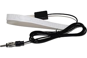 ZHOL New Am/Fm Antenna Car Hidden Windshield Window Glass Adhesive Mount Antenna Aerial for Vehicle Truck SUV Car Stereo Ante