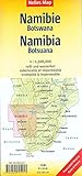 Namibia - Botswana 1:1.500 000 Nelles Map (English, French and German
Edition)