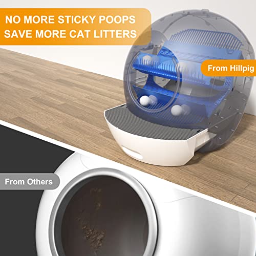 Hillpig SelfCleaning Cat Litter Box Extra Large Automatic Cat Litter