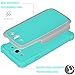 Galaxy S3 Case, Tekcoo(TM) [Tmajor Series] [Gray/Turquoise] Shock Absorbing Hybrid Rubber Plastic Impact Defender Rugged Slim Hard Case Cover Shell for Samsung Galaxy S3 S III I9300 GS3 All Carriers
